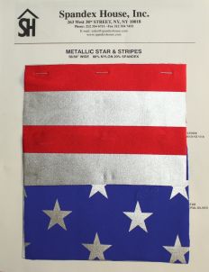 Metallic Star & Stripes