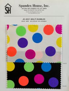 JK - 4021 Multi Bubbles Wholesale Card