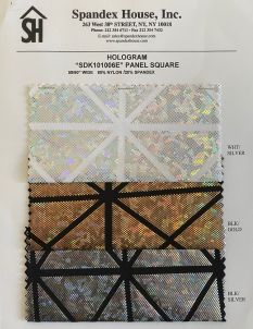 Laser Dot Hologram Panel Square Wholesale Card