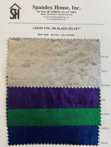 Liquid Foiled Velvet Wholesale Card