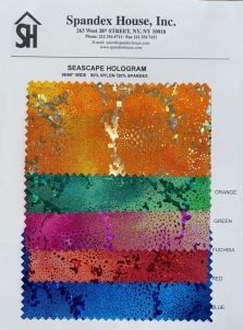 Seascape Hologram Wholesale Card