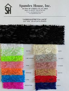 I-KW010 STRETCH LACE WHOLESALE CARD