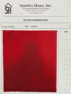 MD - 4 RED (PROMOTIONAL)