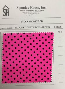 FLOCKED CUTTY DOT (PROMOTIONAL)